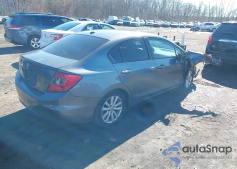 2012 Honda Civic Ex-L z USA, uszkodzony, nr VIN 2HGFB2F99CH523735